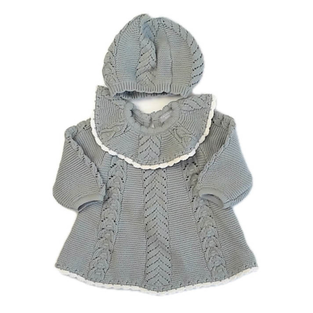 Tahari Girls Green Sweater Dress size: 3-6 Months